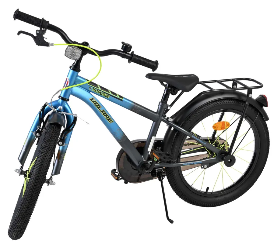 Volare Thombike Kinderfiets – Jongens – 18 inch – Blauw Grijs — foto 9
