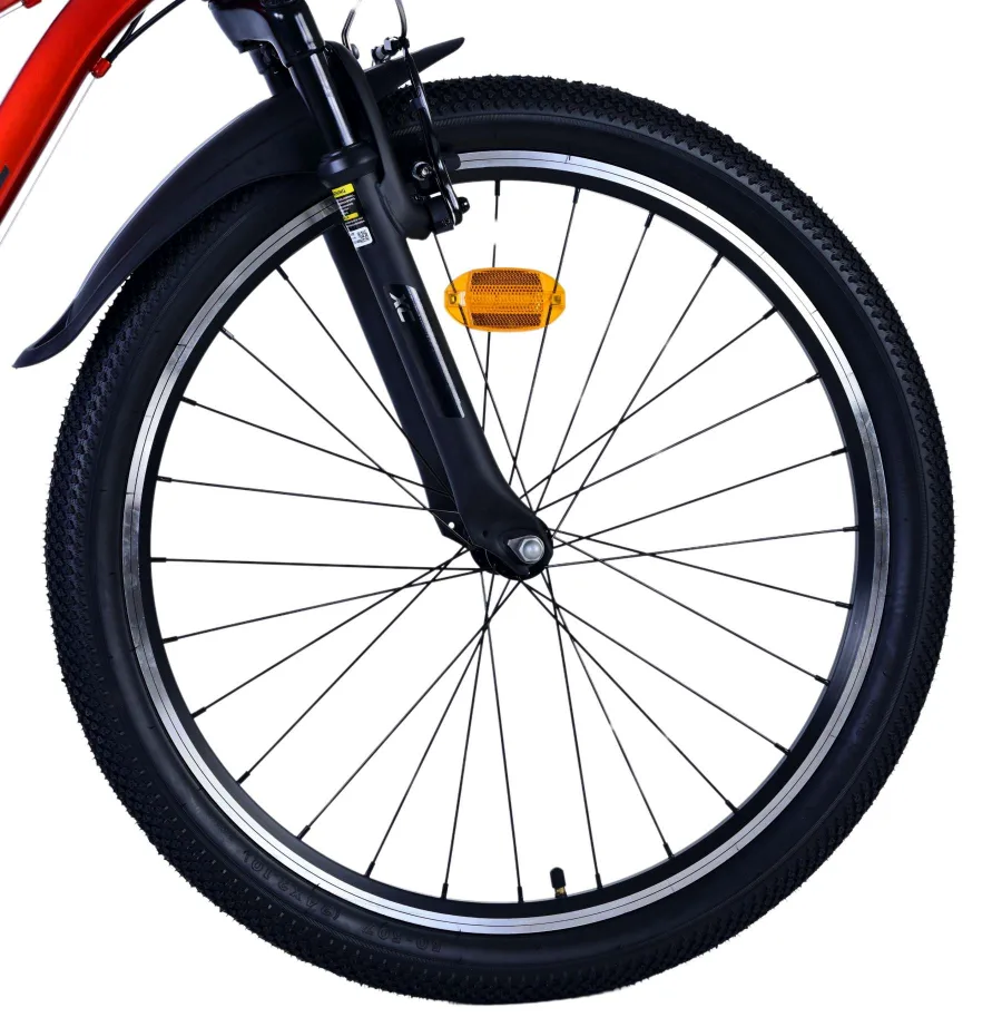 Volare XC Race Kinderfiets – 24 inch – 21 speed – Rood/Grijs — foto 3