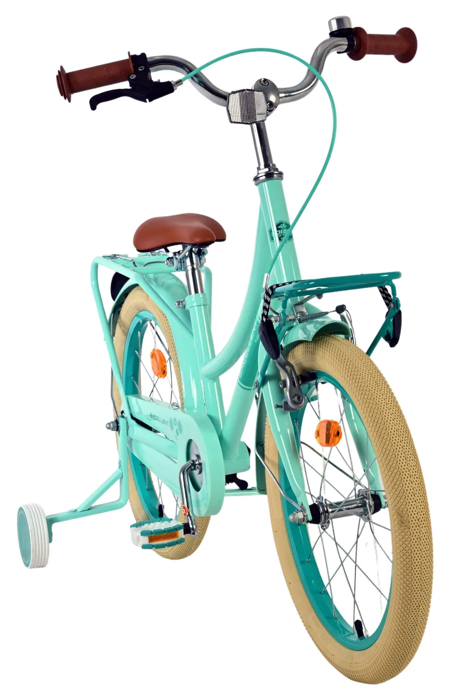 Volare Excellent Kinderfiets – Meisjes – 18 inch – Groen – 95% afgemonteerd — foto 7