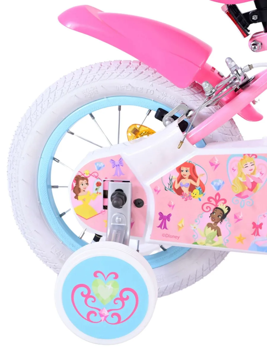 Magic Royals Kinderfiets – Meisjes – 12 inch – Roze – Twee Handremmen — foto 3