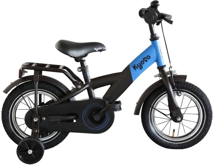 Children's bike Kyoso X-Rider 12 inch with coaster brake - black/blue