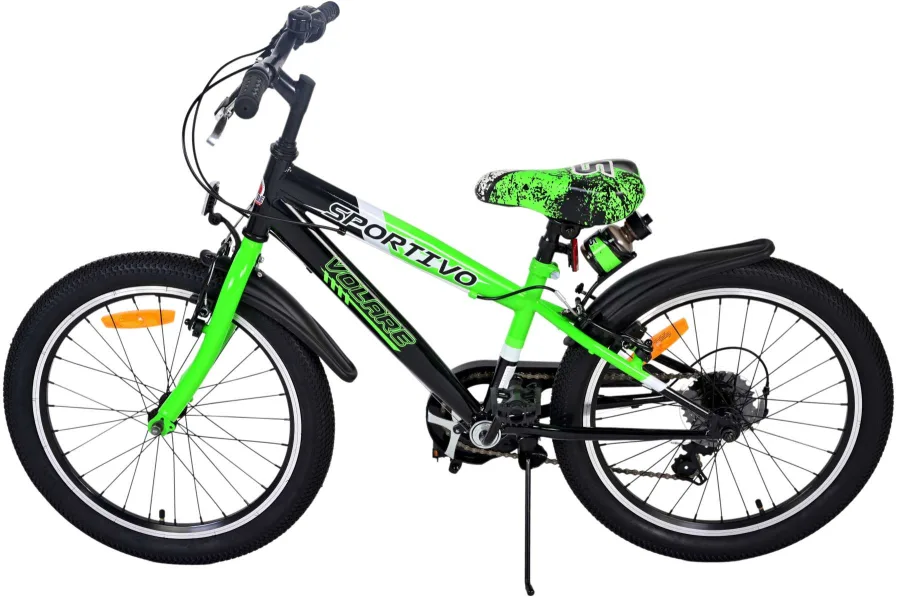 Volare Sportivo Kinderfiets – Jongens – 20 inch – Groen – 7 versnellingen — foto 12