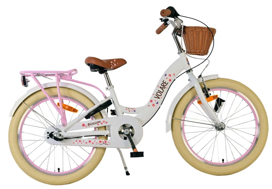 Volare Blossom Kinderfiets – Meisjes – 20 inch – Wit – Nexus 3 versnellingen — foto 14