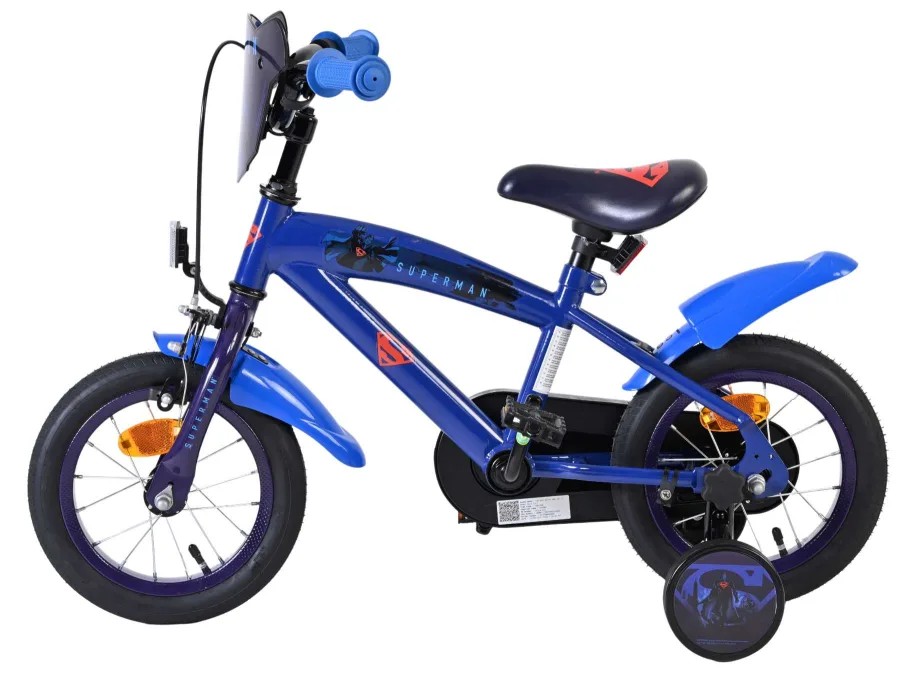 Superman Kinderfiets – Jongens – 12 inch – Blauw — foto 9