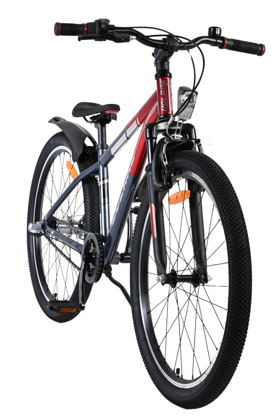 Volare XC Race Kinderfiets – 24 inch – Nexus 3 – Rood/Grijs — foto 6