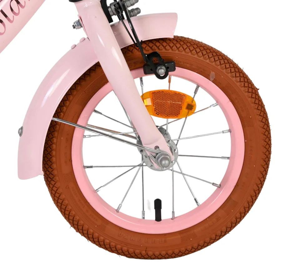 Volare Ashley Kinderfiets – Meisjes – 12 inch – Roze – Twee handremmen — foto 3