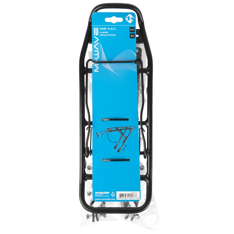 Achterdrager 20-29″ M-Wave One-4-All zwart — foto 3
