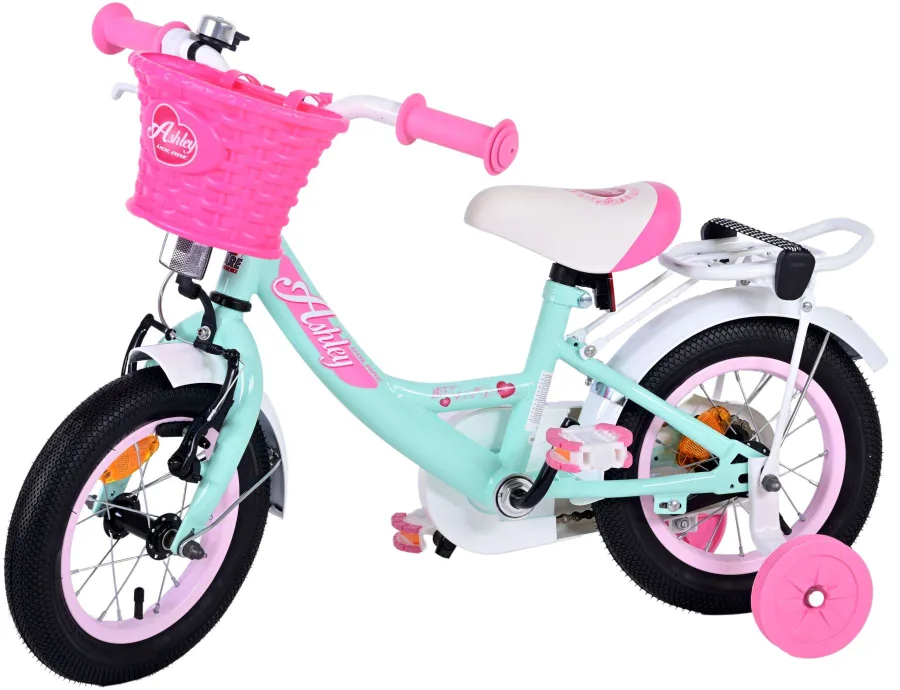 Volare Ashley Kinderfiets – Meisjes – 12 inch – Groen — foto 11