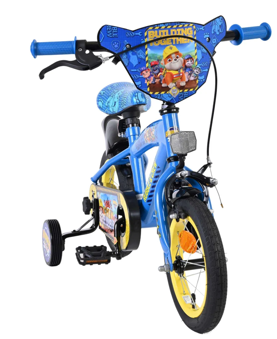 Paw Patrol -Rubble & Crew – Kinderfiets – Jongens – 12 inch – Blauw — foto 7