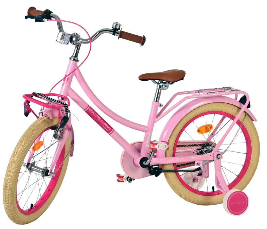Volare Excellent Kinderfiets – Meisjes -18 inch – Roze – 95% afgemonteerd — foto 10