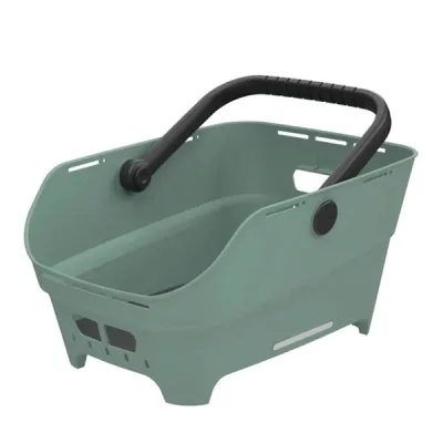 Bike basket Basil Cento Neo MIK rear 46 x 23 x 14 cm - green