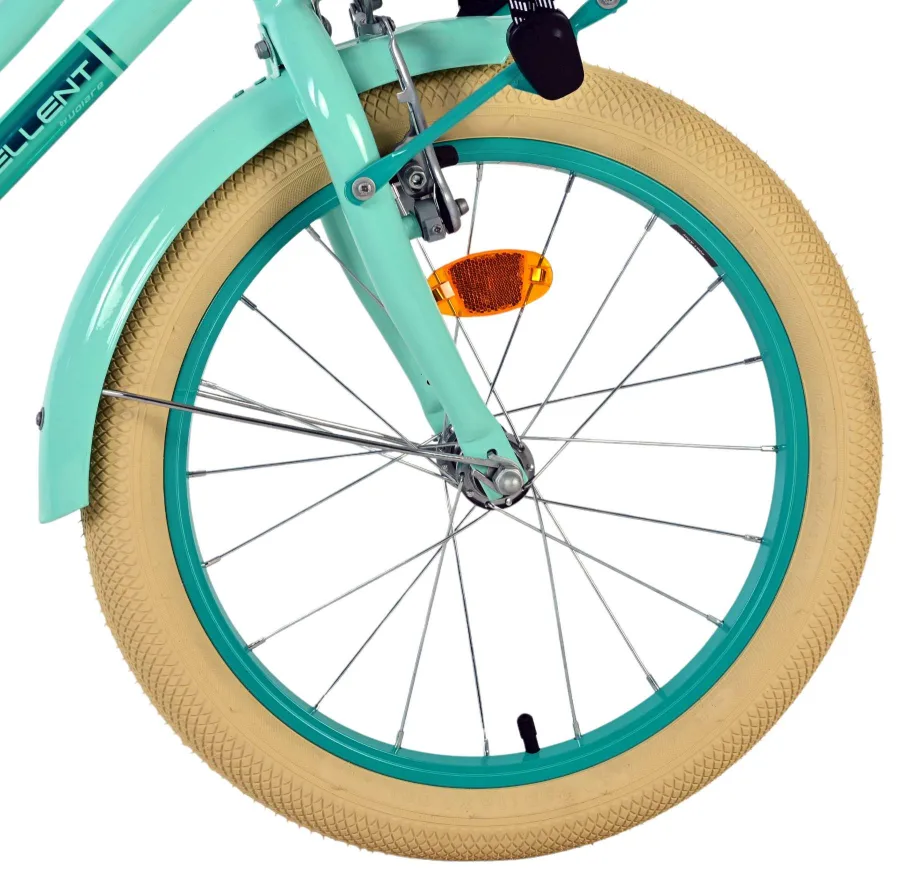 Volare Excellent Kinderfiets – Meisjes – 18 inch – Groen – 95% afgemonteerd — foto 3