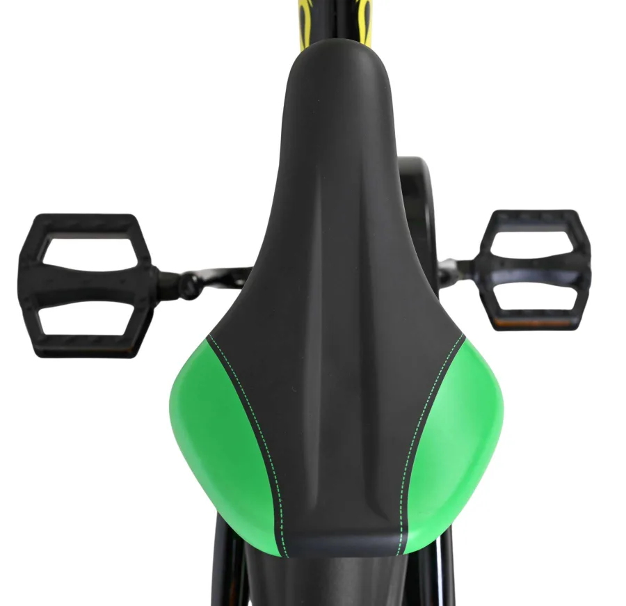 Volare Strike Kinderfiets – Jongens – 16 inch – Zwart Groen — foto 5