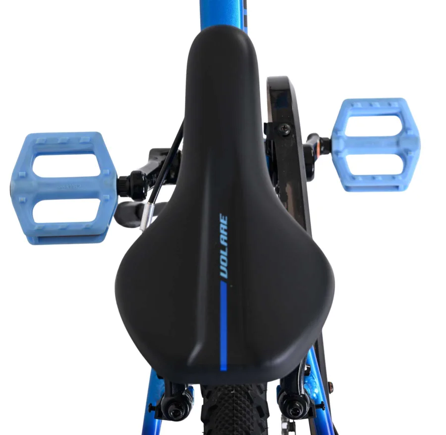 Volare Venom Kinderfiets – Jongens – 18 inch – Blauw – Twee handremmen — foto 4