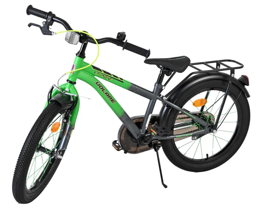 Volare Thombike Kinderfiets – Jongens – 18 inch – Groen Grijs — foto 9
