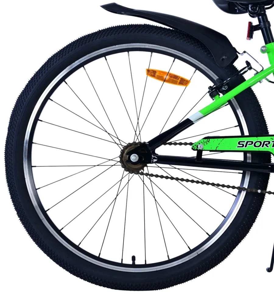 Volare Sportivo Kinderfiets – Jongens – 26 inch – Groen – Twee Handremmen — foto 2