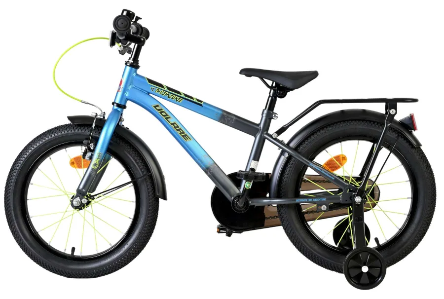 Volare Thombike Kinderfiets – Jongens – 16 inch – Groen Grijs — foto 8