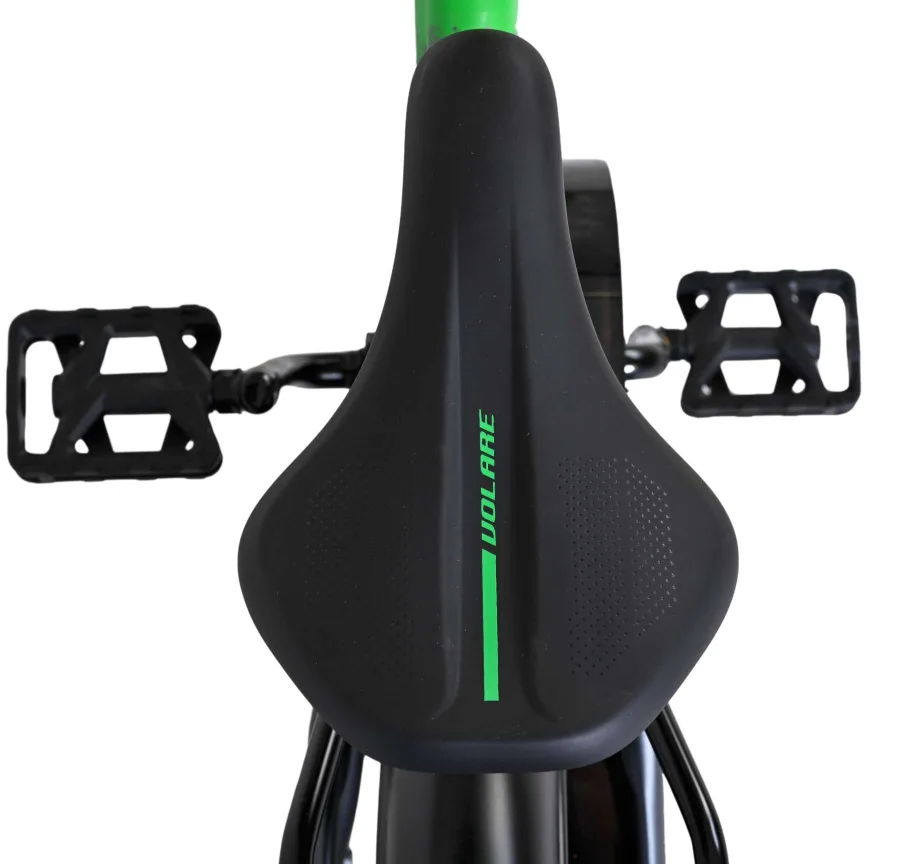 Volare Thombike Kinderfiets – Jongens – 14 inch – Groen/Grijs — foto 6