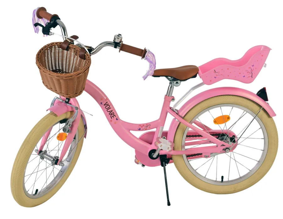 Volare Blossom Kinderfiets – Meisjes – 18 inch – Roze — foto 11