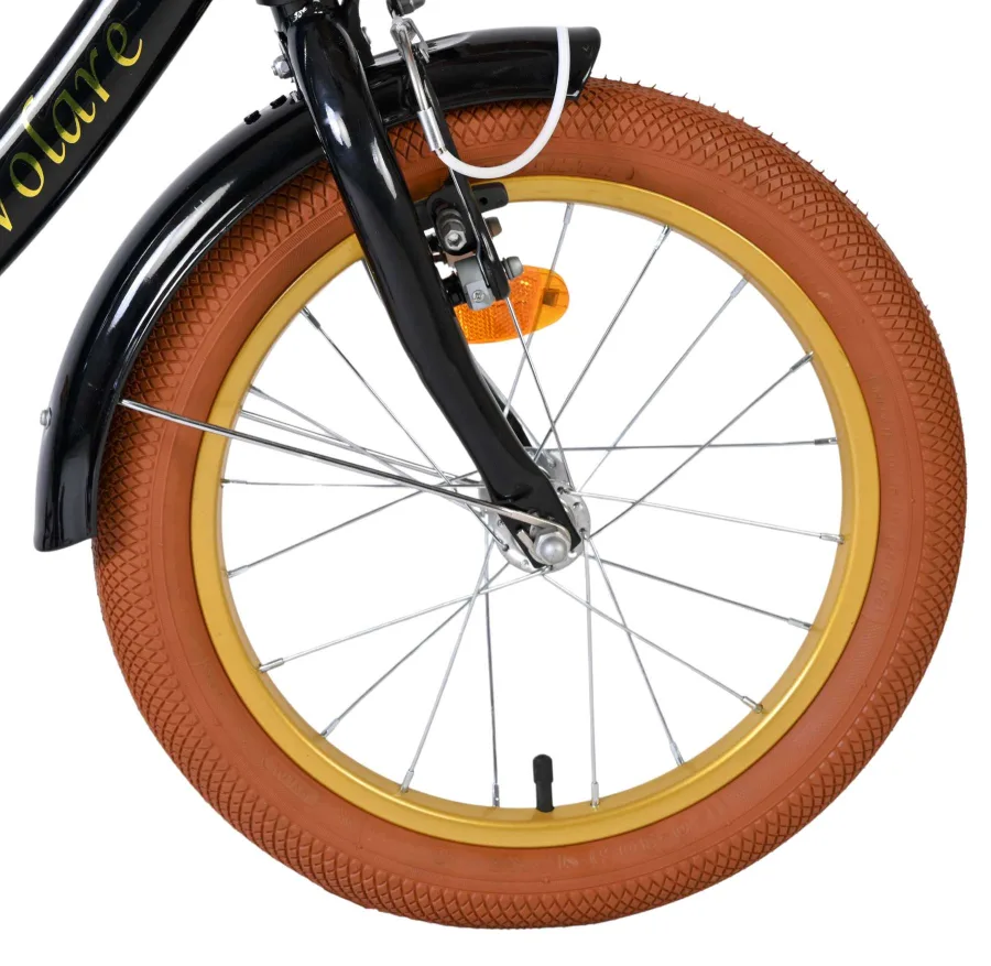 Volare Ashley Kinderfiets – Meisjes – 16 inch – Zwart — foto 3