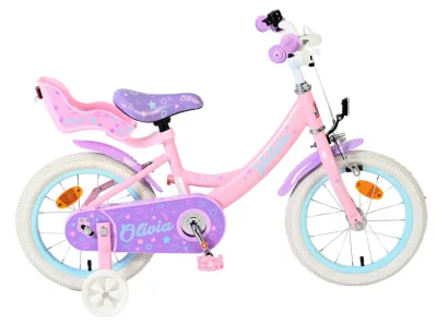 Volare Olivia Children's bike – Girls – 14 inch – Pink