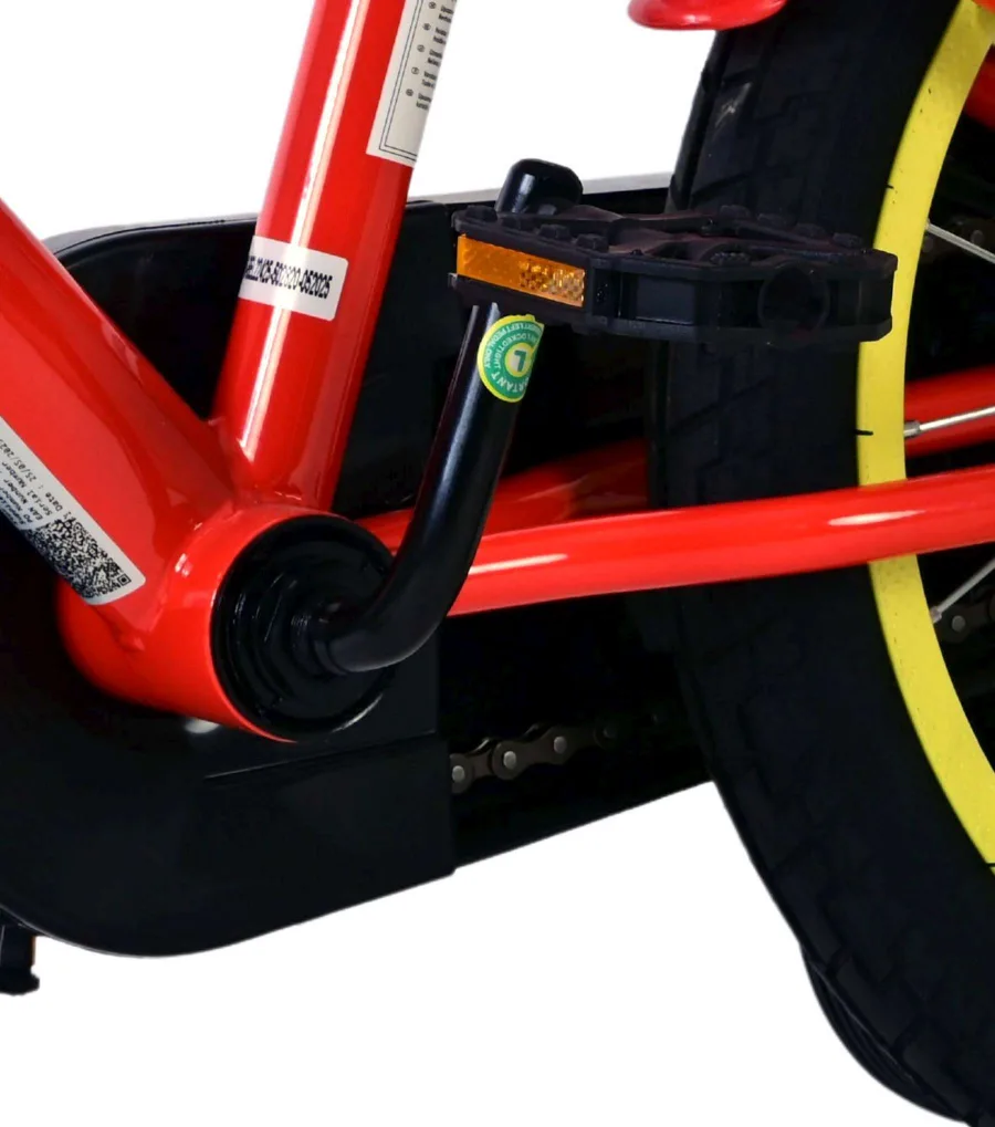 Paw Patrol Kinderfiets – Jongens – 16 inch – Rood – Twee handremmen — foto 11
