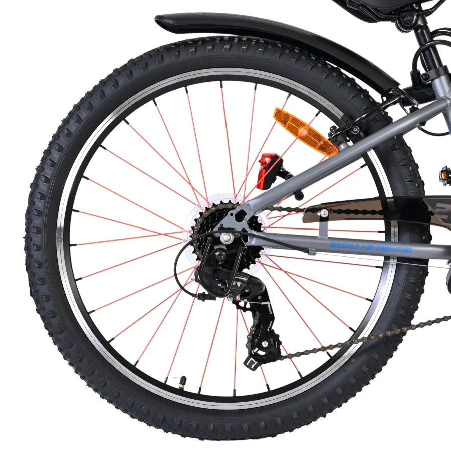 Volare Rocky Kinderfiets – 24 inch – Blauw – 7 speed — foto 2