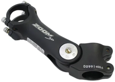 A-head stuurpen Zoom verstelbaar 28,6 / 90 mm / 31,8 mm - zwart