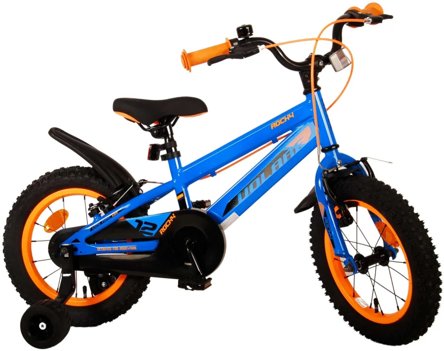 Volare Rocky Kinderfiets – Jongens – 14 inch – Blauw – Twee handremmen — foto 3
