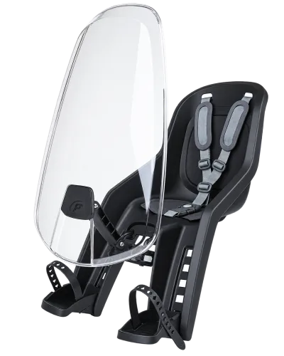 Kinderzitje voor Polisport  Bubbly Mini Evo - zwart/donkergrijs