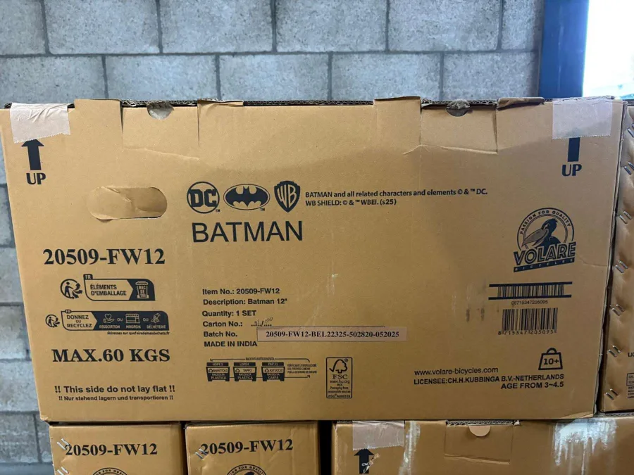 Batman Kinderfiets – Jongens – 12 inch – Zwart – Twee handremmen — foto 5
