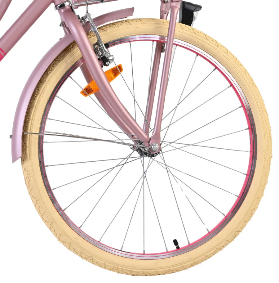 Volare Excellent Kinderfiets – Meisjes – 24 inch – Mat Roze — foto 3
