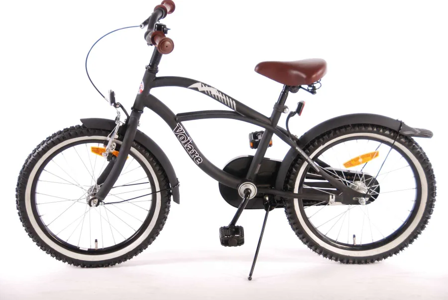 Volare Black Cruiser Kinderfiets – Jongens – 18 inch – Zwart – 95% afgemonteerd — foto 14