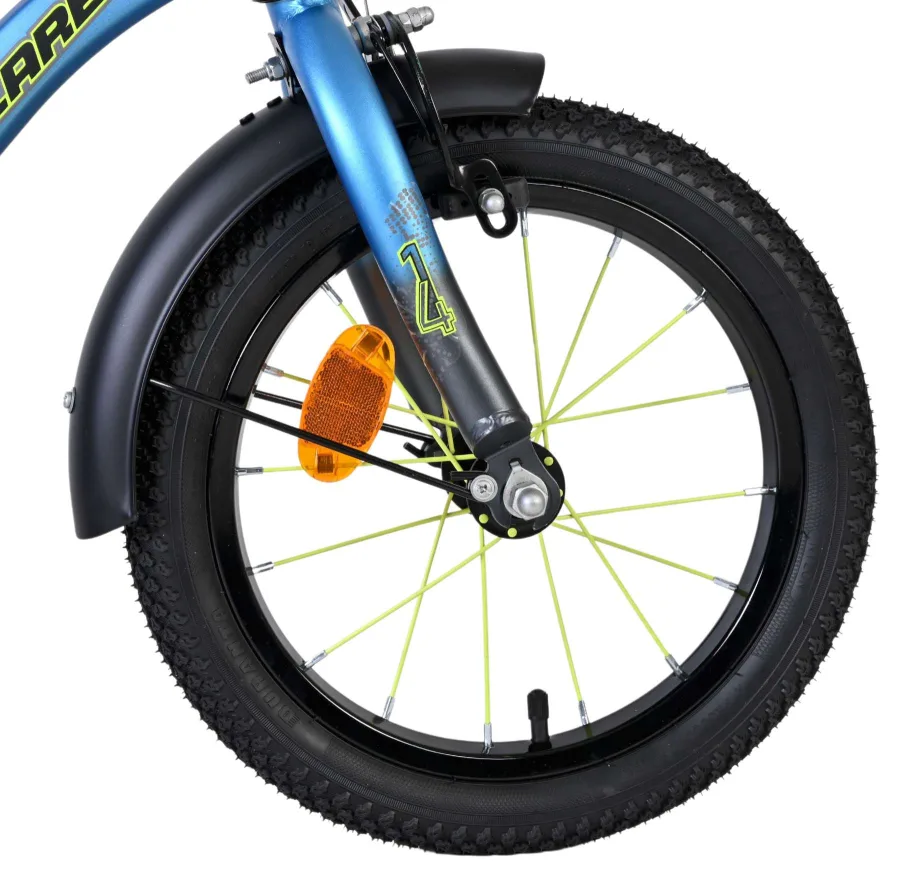 Volare Thombike Kinderfiets – Jongens – 14 inch – Blauw/Grijs — foto 5
