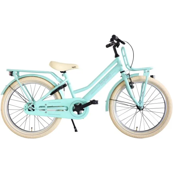 Kinderfiets Kyoso Blossom Breeze 20 inch remnaaf mat mintgroen