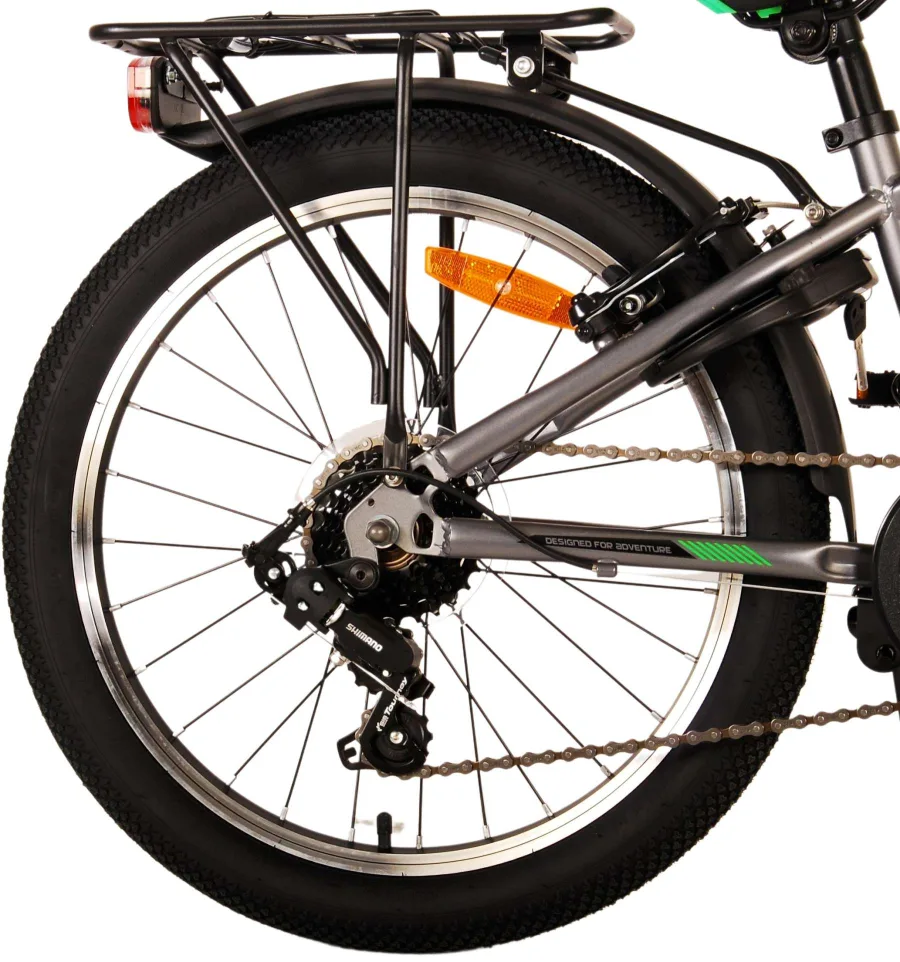 Volare Cross Kinderfiets – Jongens – 20 inch – Grijs – 6 versnellingen — foto 14
