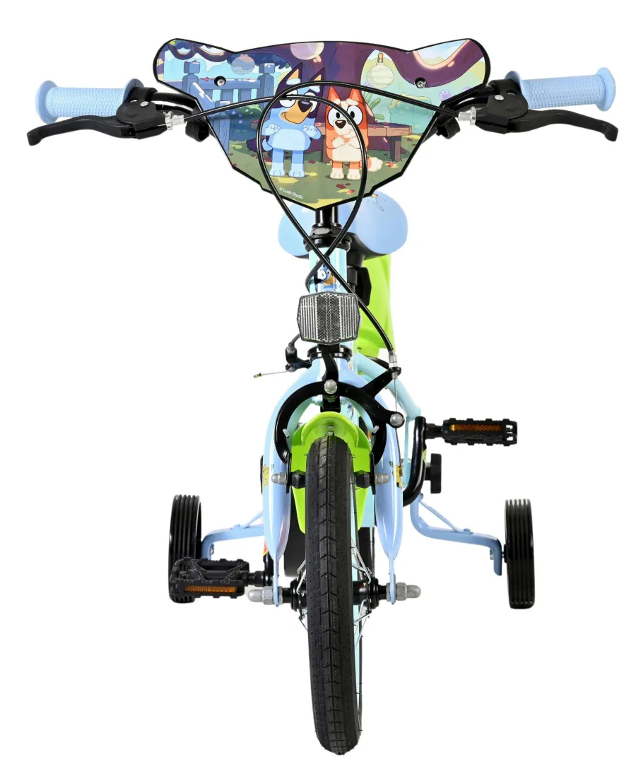 Bluey Kinderfiets 12 inch – Lichtblauw – Twee handremmen — foto 8