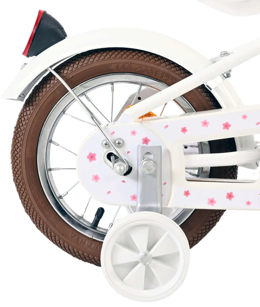 Volare Blossom Kinderfiets – Meisjes – 12 inch – Wit — foto 15