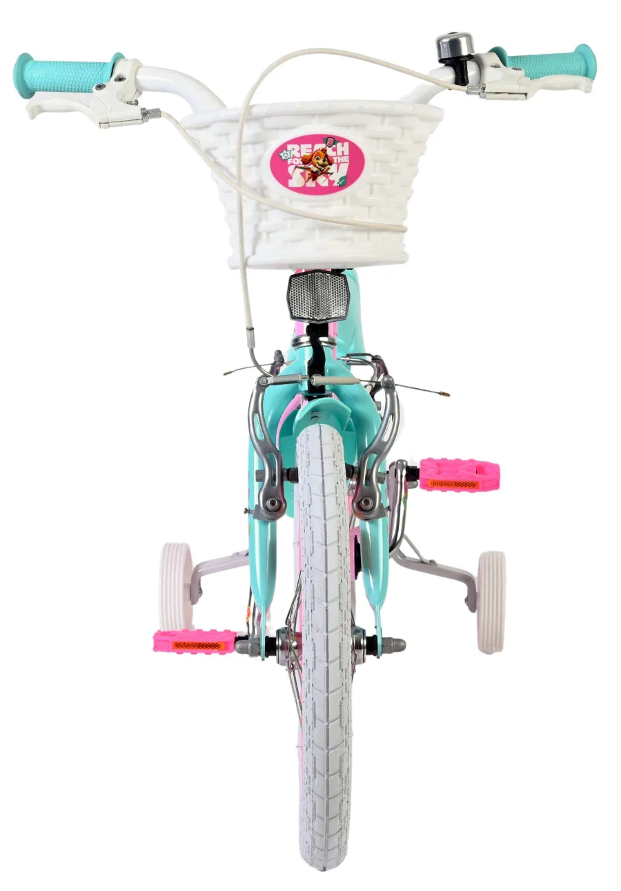 Paw Patrol Kinderfiets – Meisjes – 16 inch – Roze – Twee handremmen — foto 8