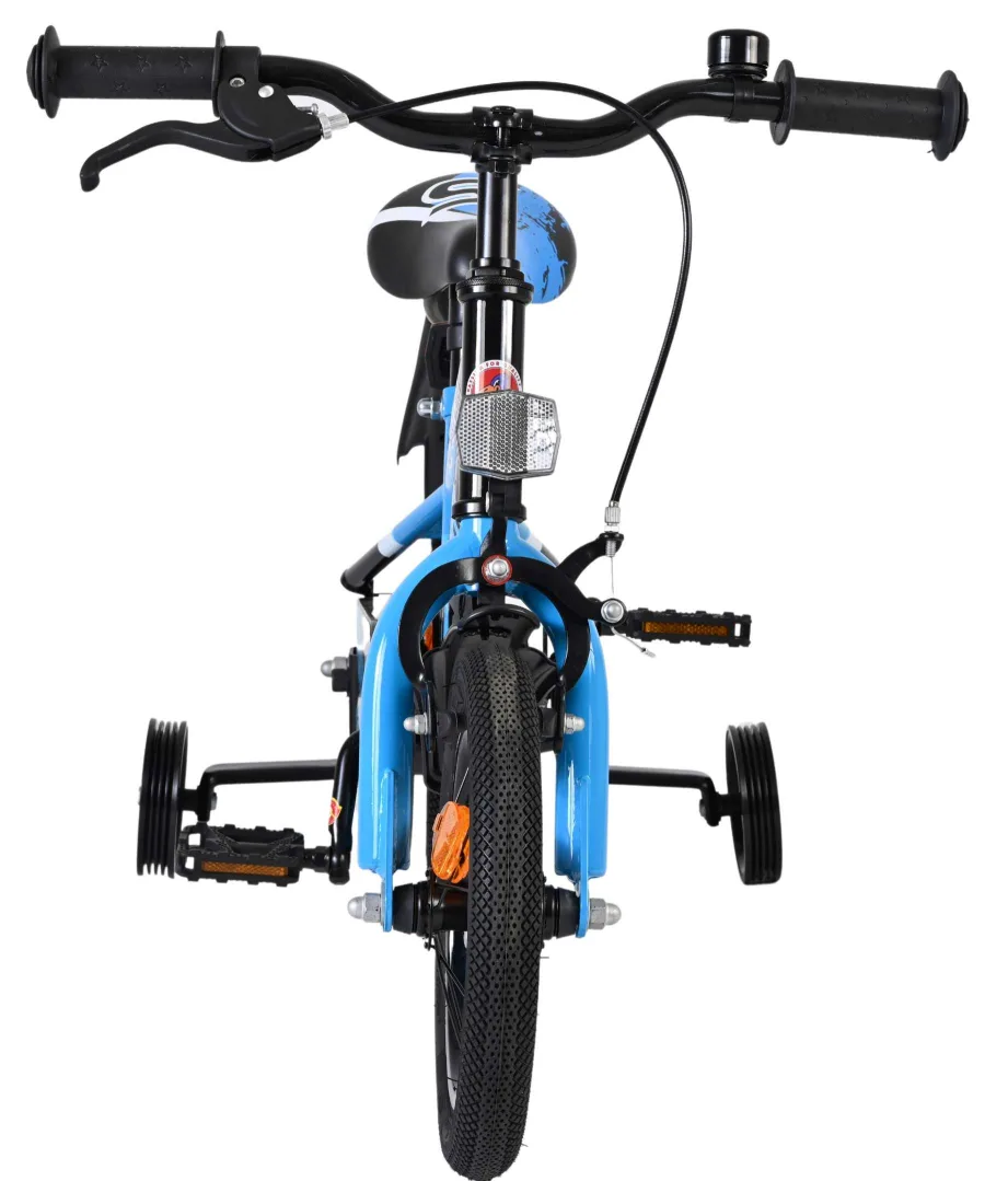 Volare Sportivo Kinderfiets – Jongens – 12 inch – Blauw Zwart — foto 9