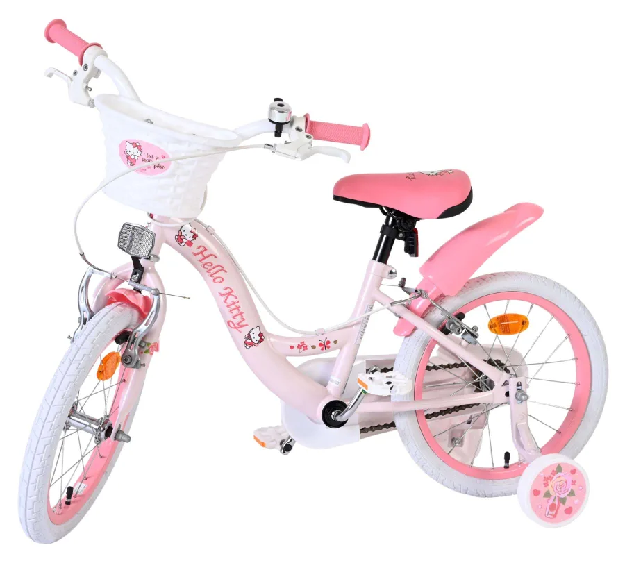 Hello Kitty Kinderfiets – Meisjes – 16 inch – Roze – Twee Handremmen — foto 8
