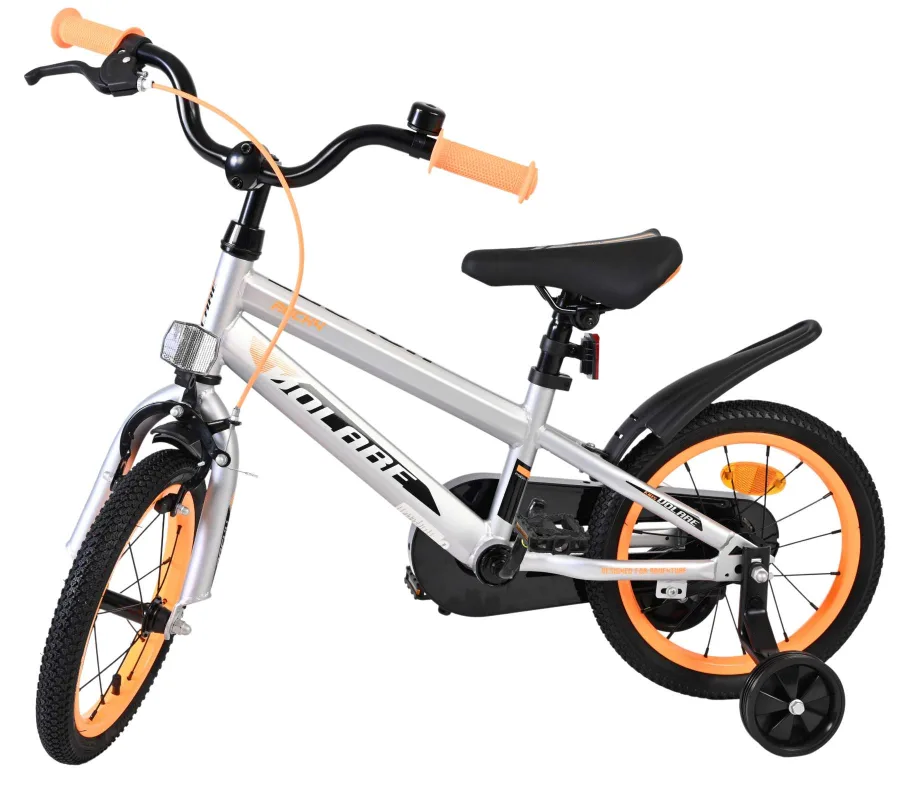 Volare Rocky Kinderfiets – Jongens – 14 inch – Grijs — foto 10