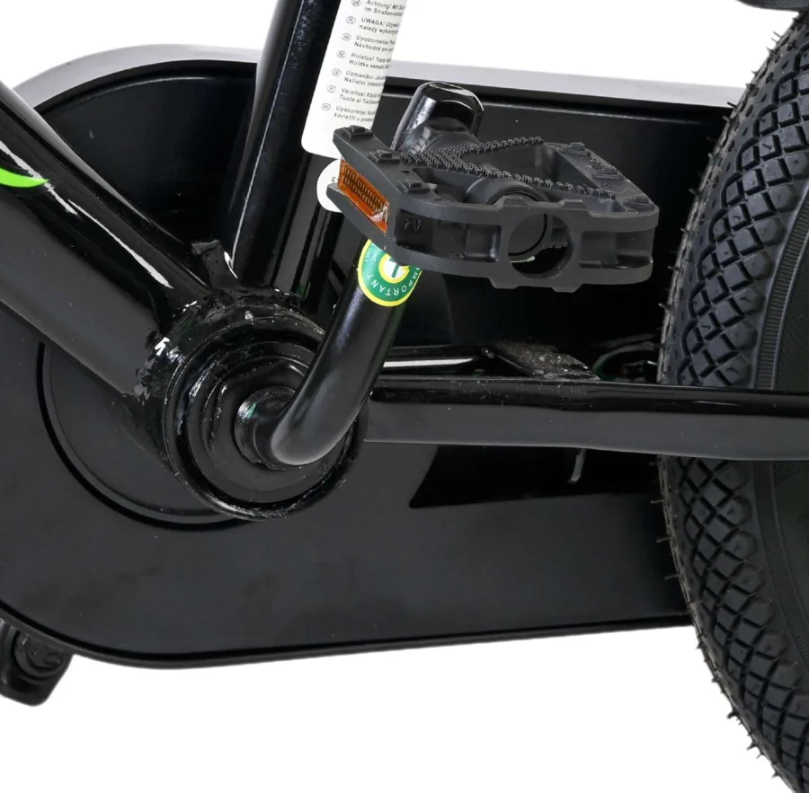 Volare Strike Kinderfiets – Jongens – 12 inch – Zwart Groen – Twee Handremmen — foto 12