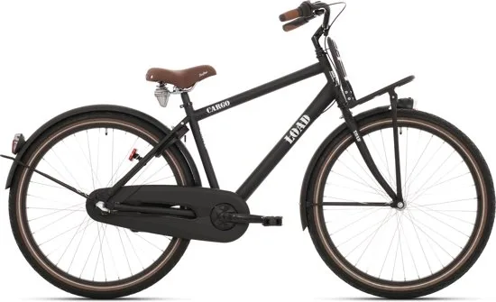 Kinderfiets Bikefun Load 20″ jongensfiets met remnaaf – mat zwart — foto 2