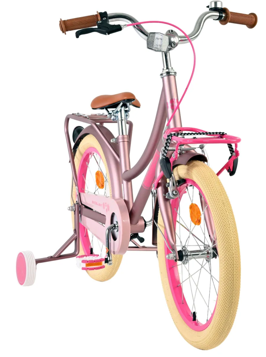 Volare Excellent Kinderfiets – Meisjes – 18 inch – Mat Roze — foto 7