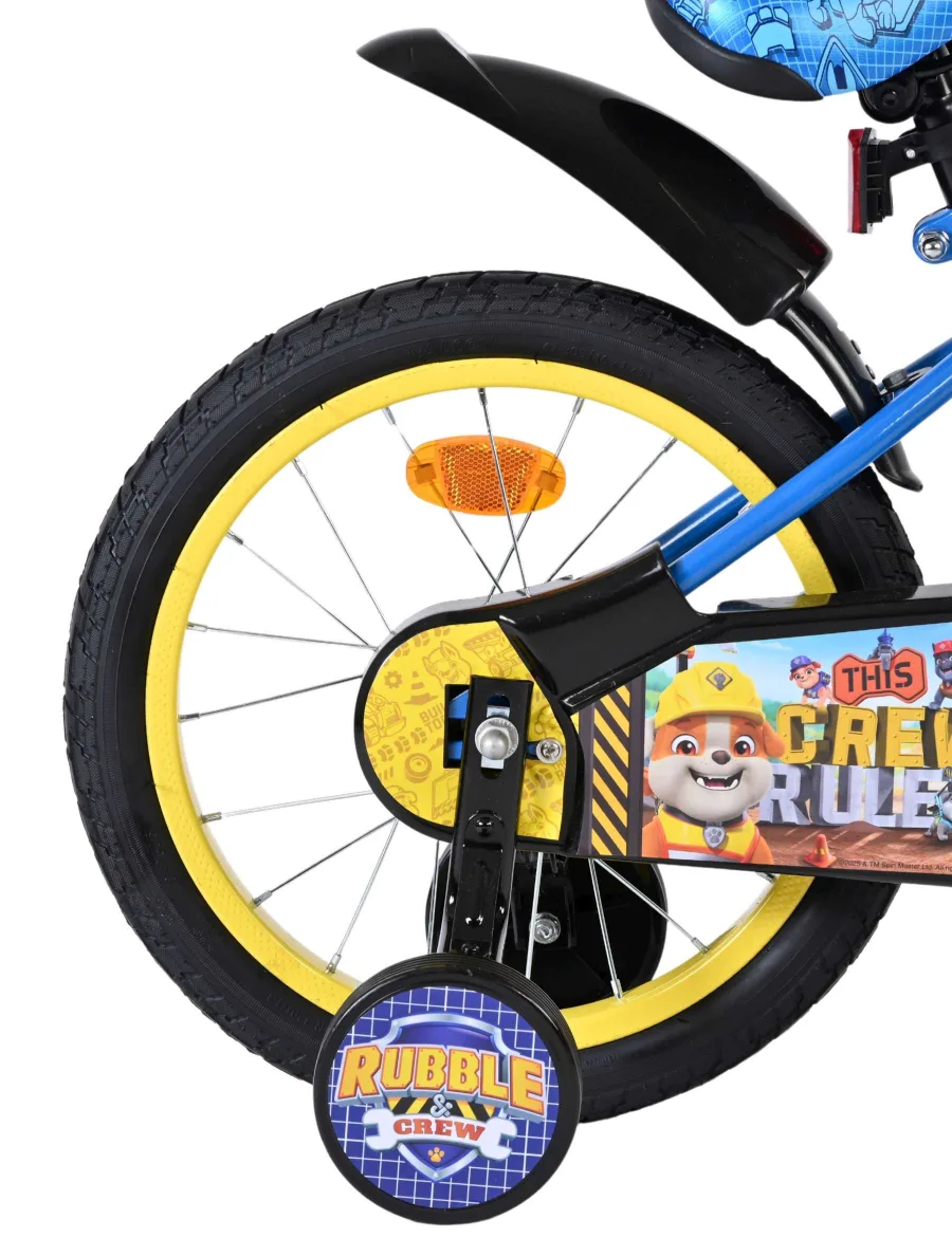 Rubble & Crew Kinderfiets – Jongens – 16 inch – Blauw — foto 3