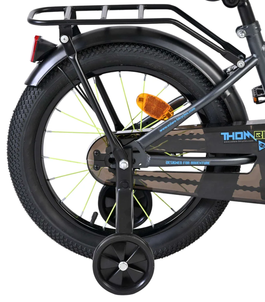Volare Thombike Kinderfiets – Jongens – 16 inch – Groen Grijs — foto 2