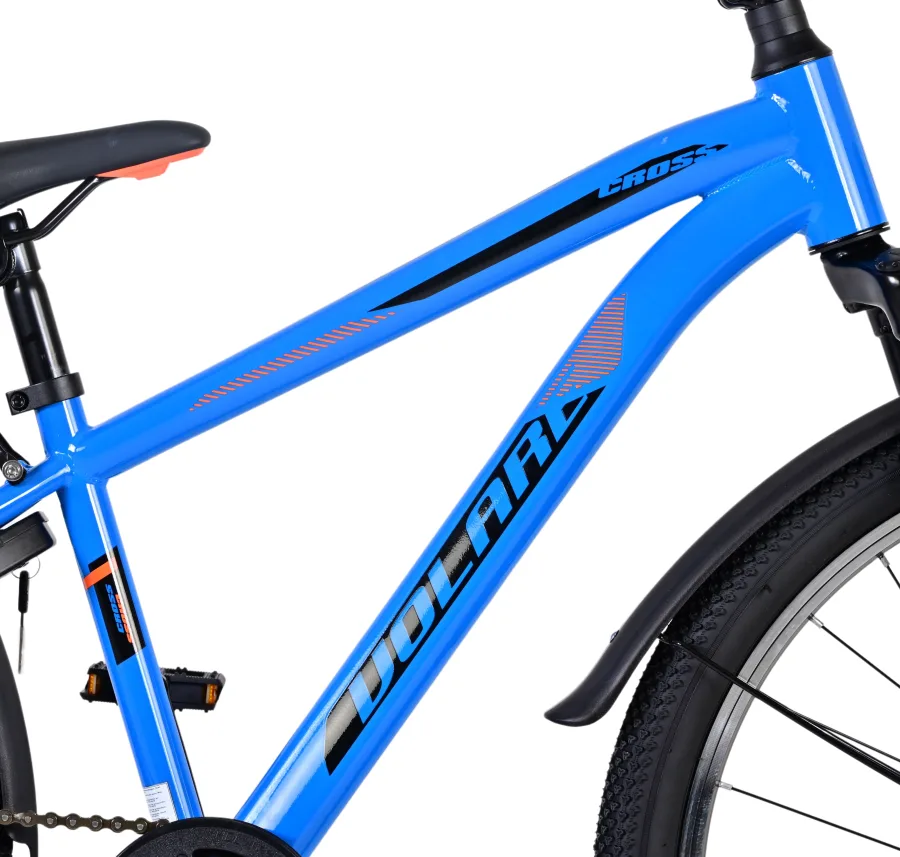 Volare Cross Kinderfiets – Jongens – 24 inch – Blauw — foto 4