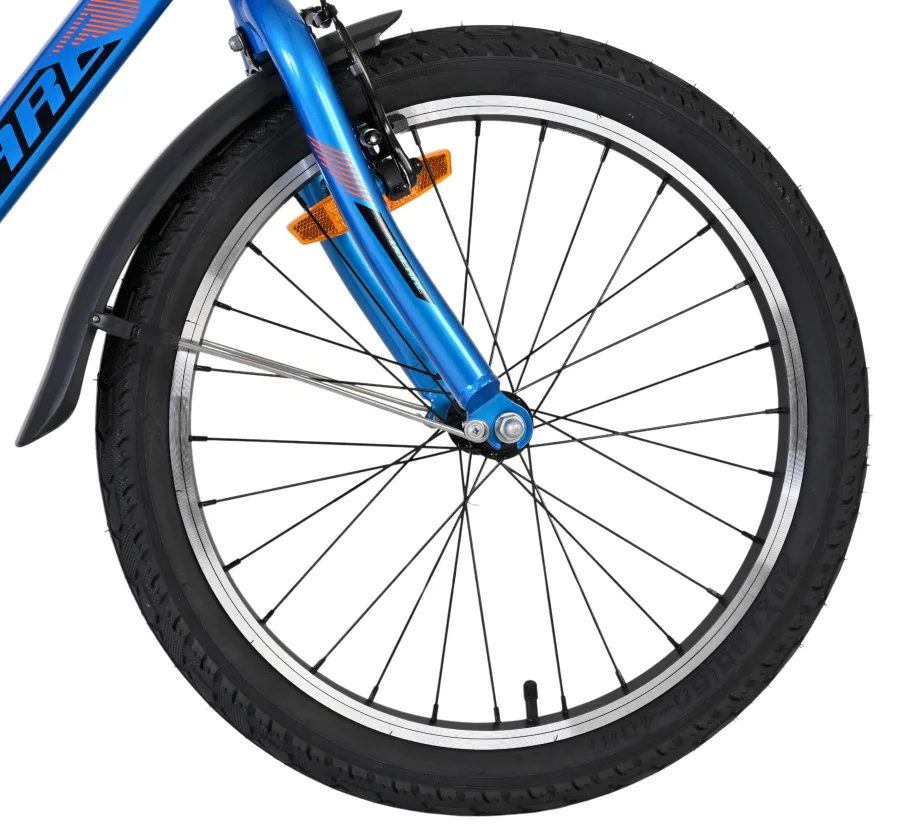 Volare Explorer Kinderfiets – Jongens – 20 inch – Blauw/Oranje — foto 3