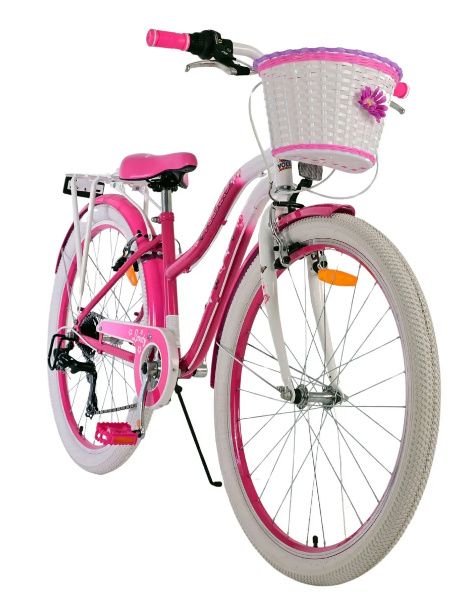 Volare Lovely Kinderfiets – Meisjes – 26 inch – Roze – 7 speed — foto 10